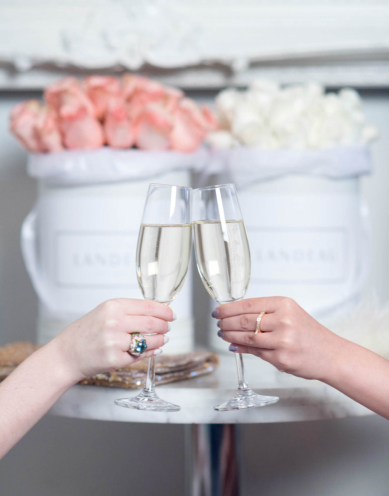 coco-and-vera-best-vancouver-fashion-blog-best-canadian-fashion-blog-top-blogger-cheers-champagne-new-years-eve-style-landeau-conde-roses-banana-republic-cocktail-ring-melanie-auld-ring-sparkle