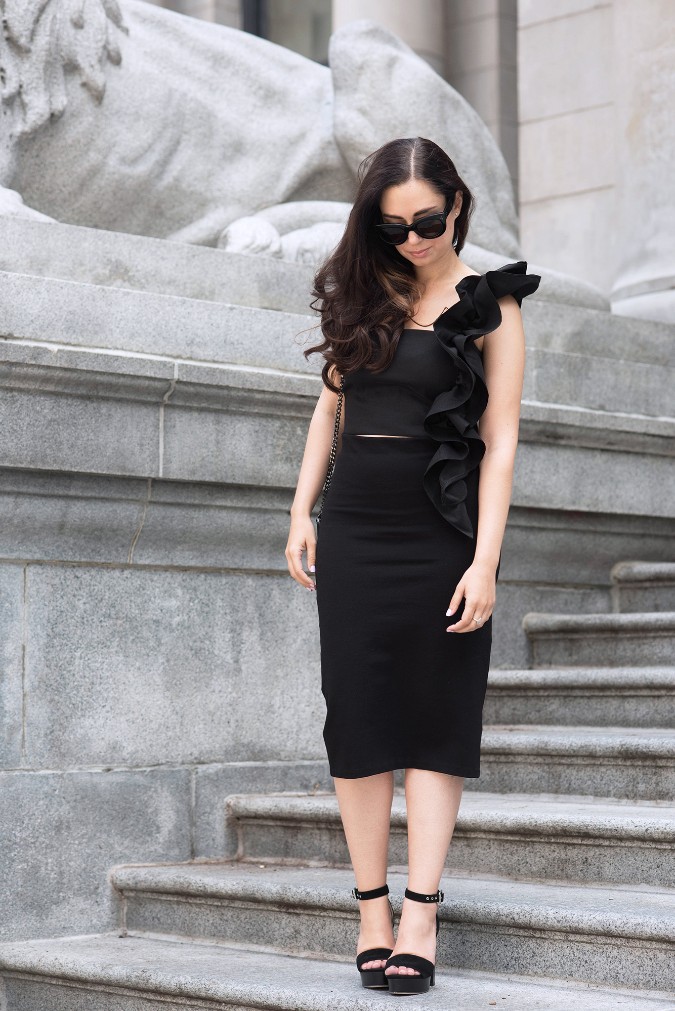 coco-and-vera-best-vancouver-fashion-blog-best-canadian-fashion-blog-top-blogger-circus-royalty-blouse-le-chateau-midi-skirt-raye-sandals-celine-baby-audrey-sunglasses copy copy