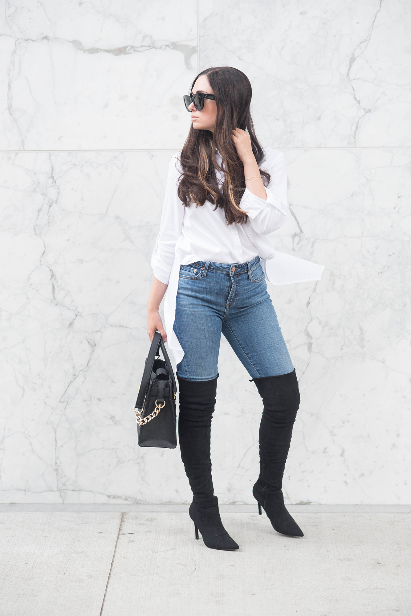 coco-and-vera-best-vancouver-fashion-blog-best-canadian-fashion-blog-top-blogger-street-style-marled-by-reunited-clothing-blouse-the-castings-jeans-aldo-black-suede-boots-celine-sunglasses