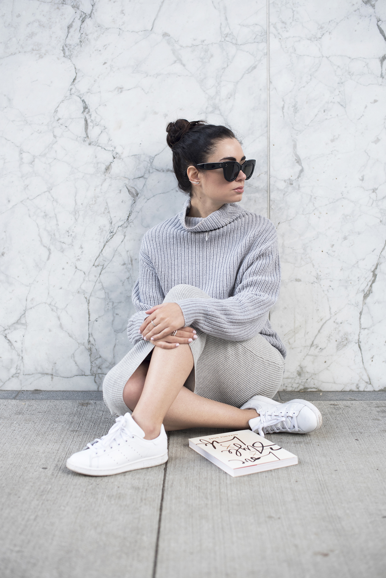 coco-and-vera-best-vancouver-style-blog-best-canadian-style-blog-top-blogger-personal-style-grey-sweater-aritzia-knit-skirt-adidas-stan-smith-shoes-michael-hill-jewelry-copy