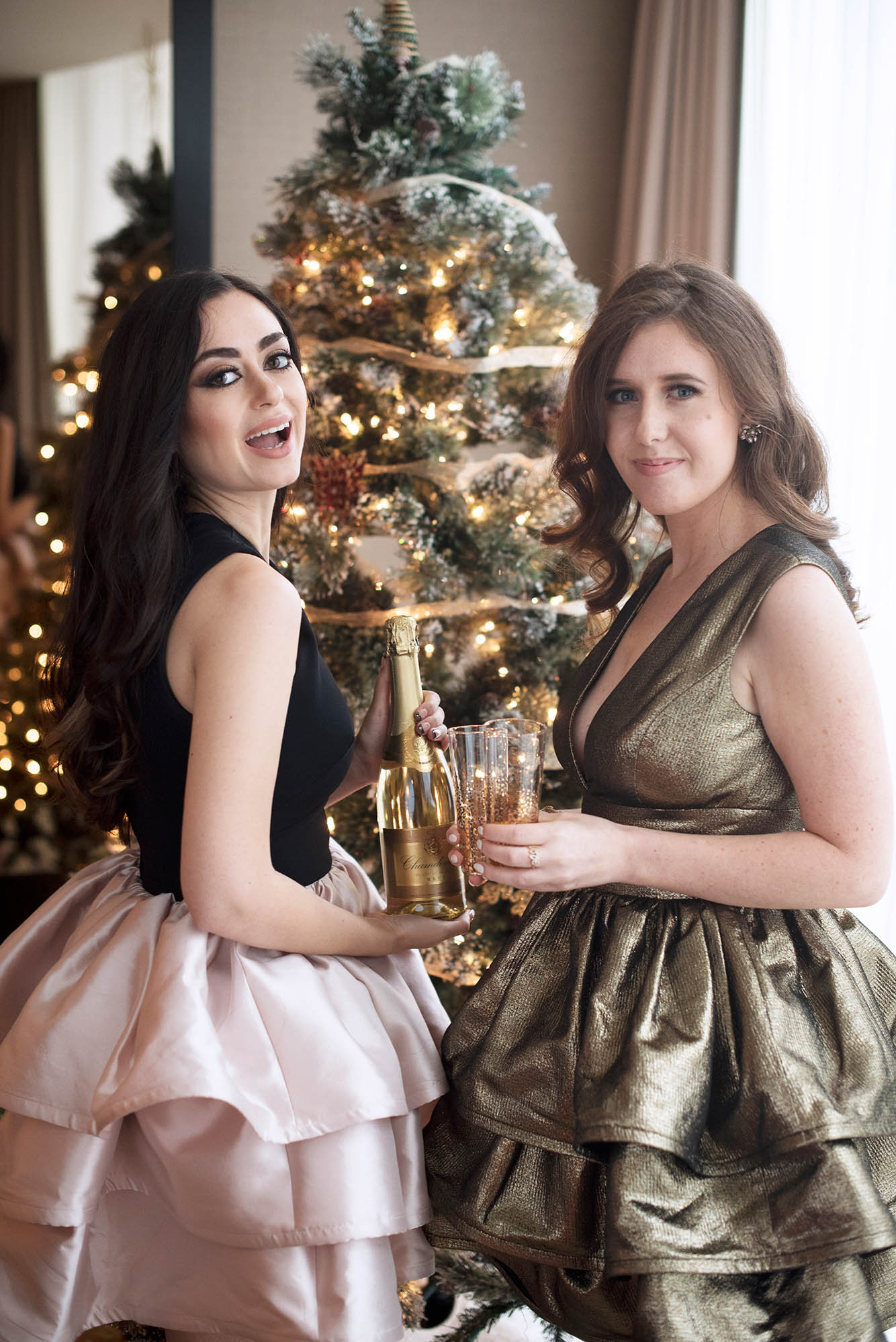 coco and vera christmas at the loden hotel greta constantine dress
