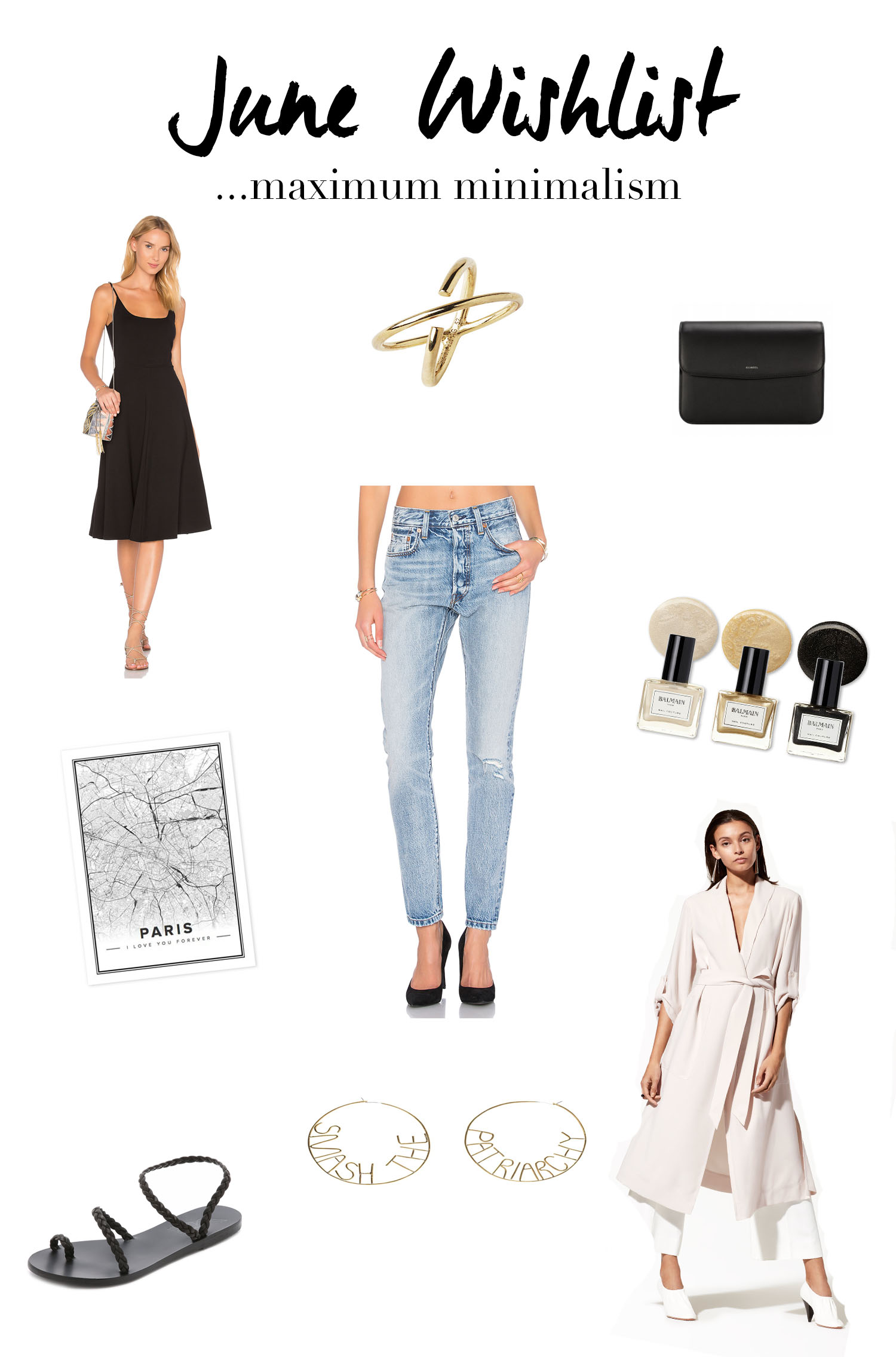 June 2017 shopping wishlist compiled by Winnipeg style blogger Cee Fardoe of Coco & Vera