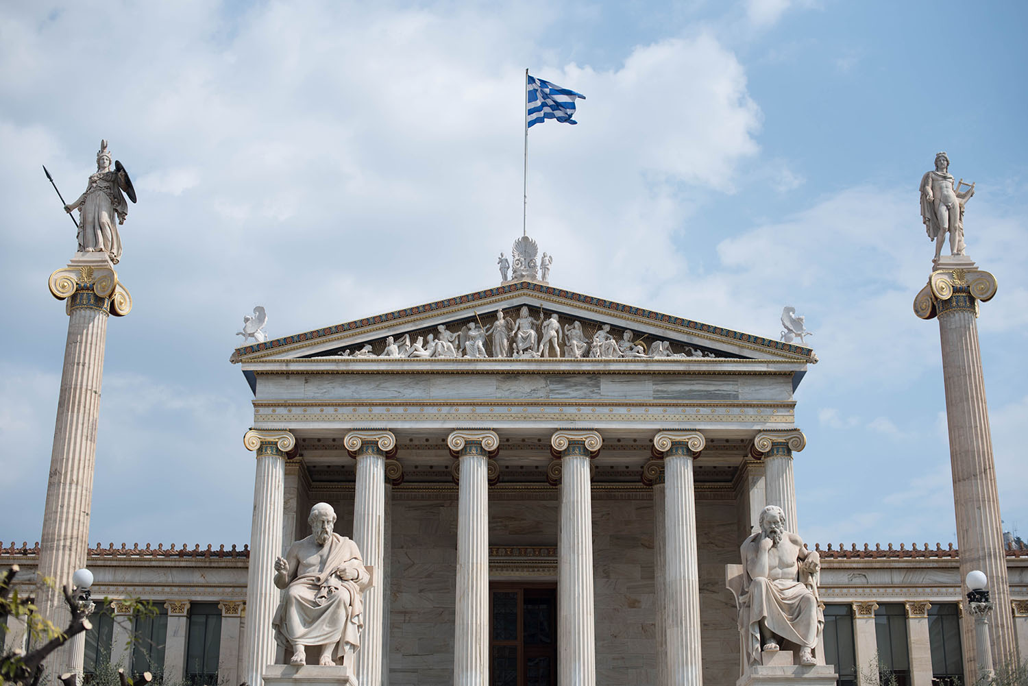 The Academy of Athens on Panepistimiou in the Greek capital, as captured by travel blogger Cee Fardoe of Coco & Vera