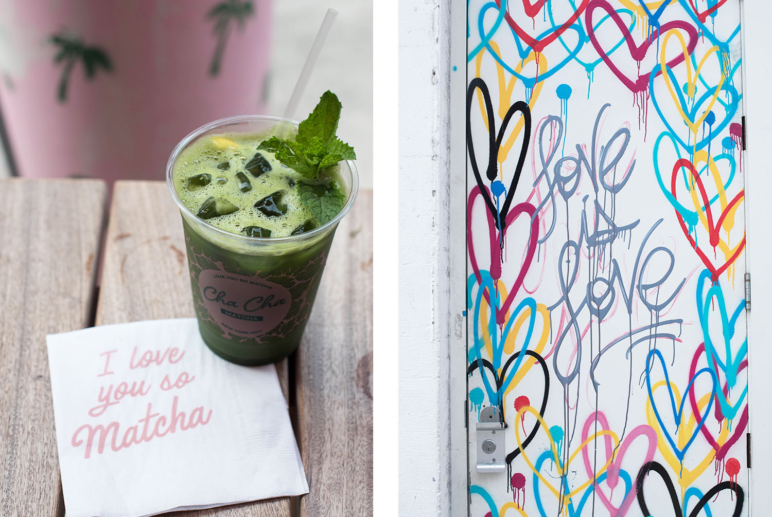 Chacha Matcha and Seamore's in New York's Soho, as captured by Winnipeg travel blogger Cee Fardoe of Coco & Vera