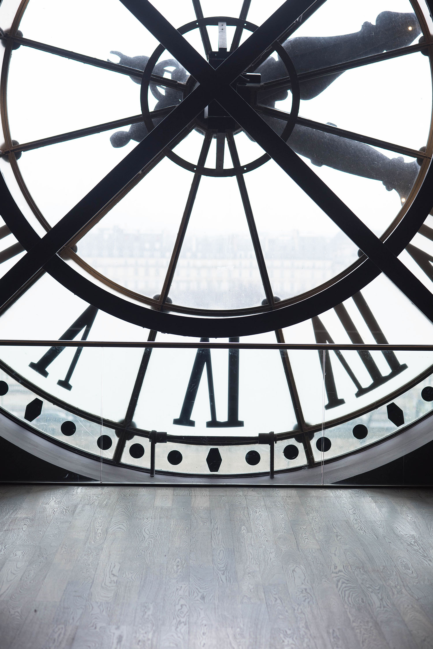 The clock window at the Musee d'Orsay in Paris, as captured by top Winnipeg travel blogger Cee Fardoe of Coco & Vera