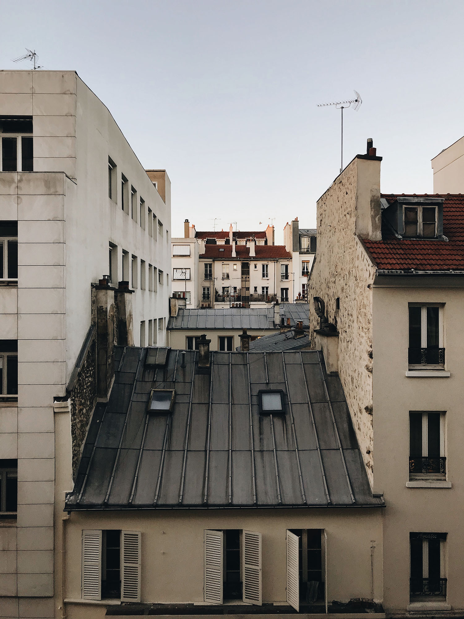 Parisian rooftops captured by top Winnipeg travel blogger Cee Fardoe of Coco & Vera