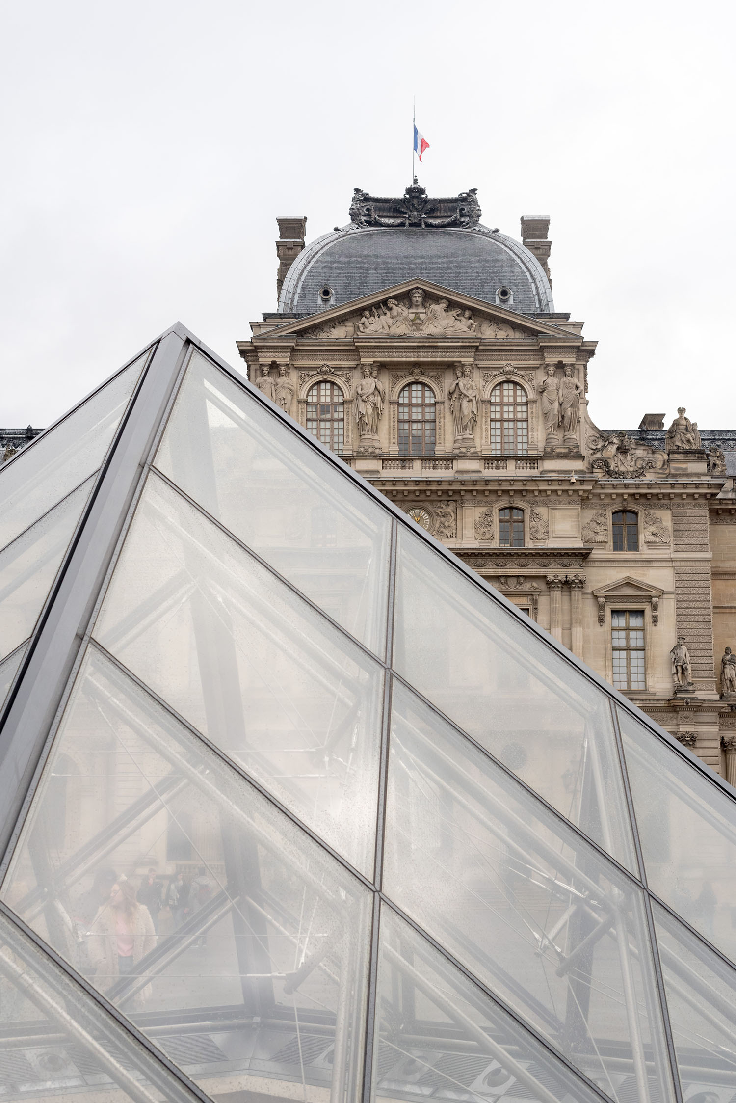 The Palais du Louvre and pyramide, as captured by top Canadian travel blogger Cee Fardoe of Coco & Vera