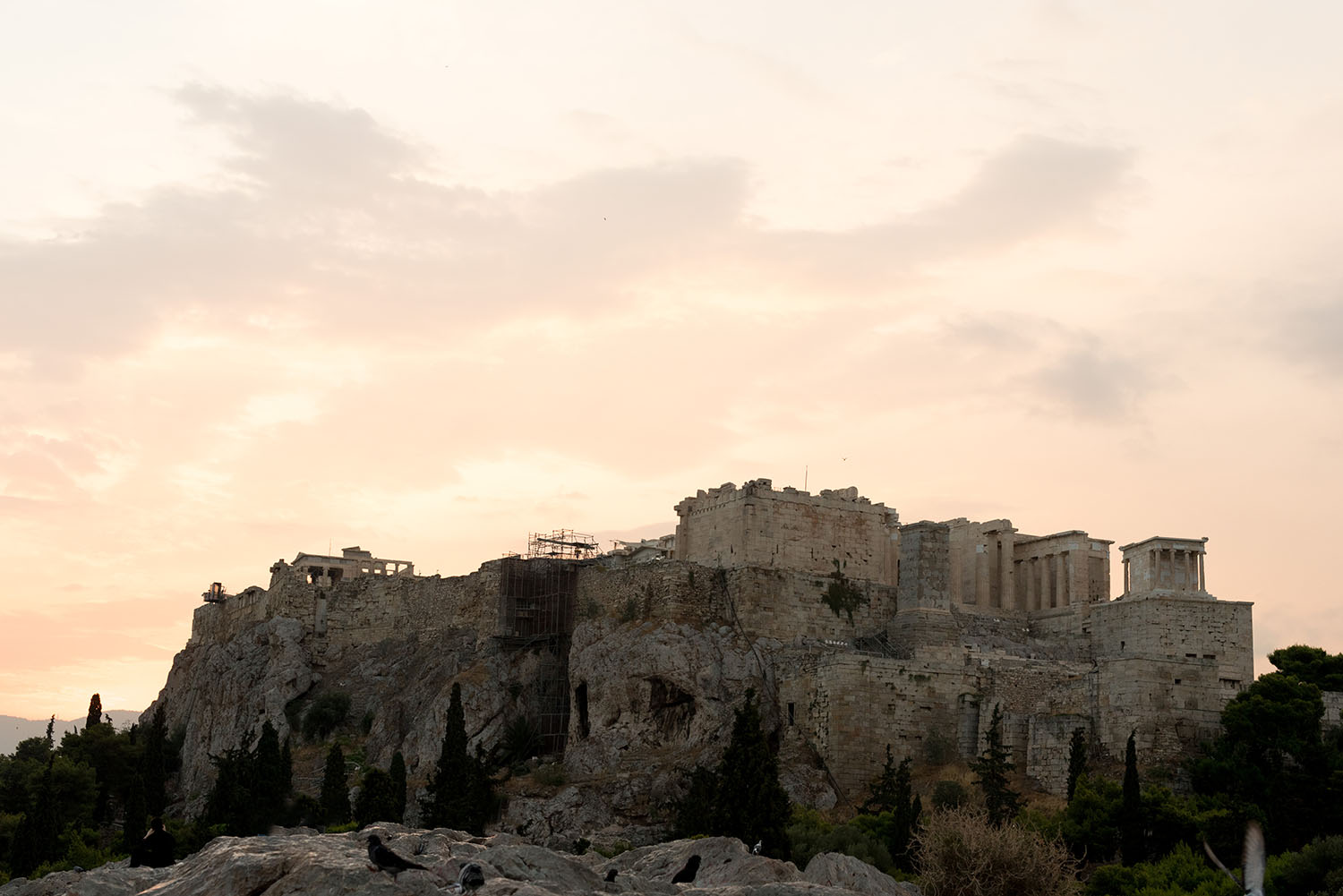 Coco & Vera - Sunrise over Acropolis Hill, Athens, Greece