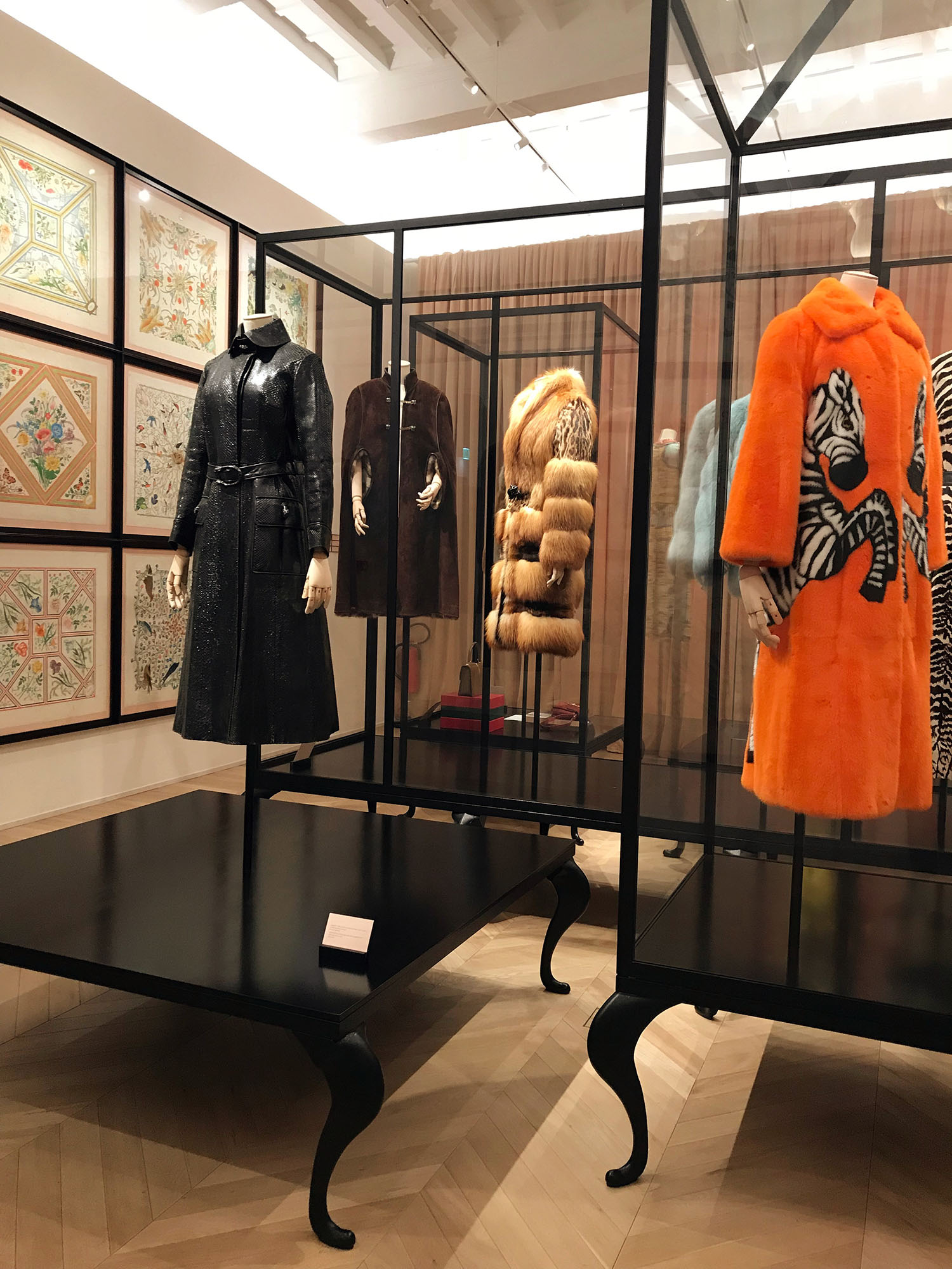 Coco & Vera - Coats at the Gucci Museum in Florence, Italy