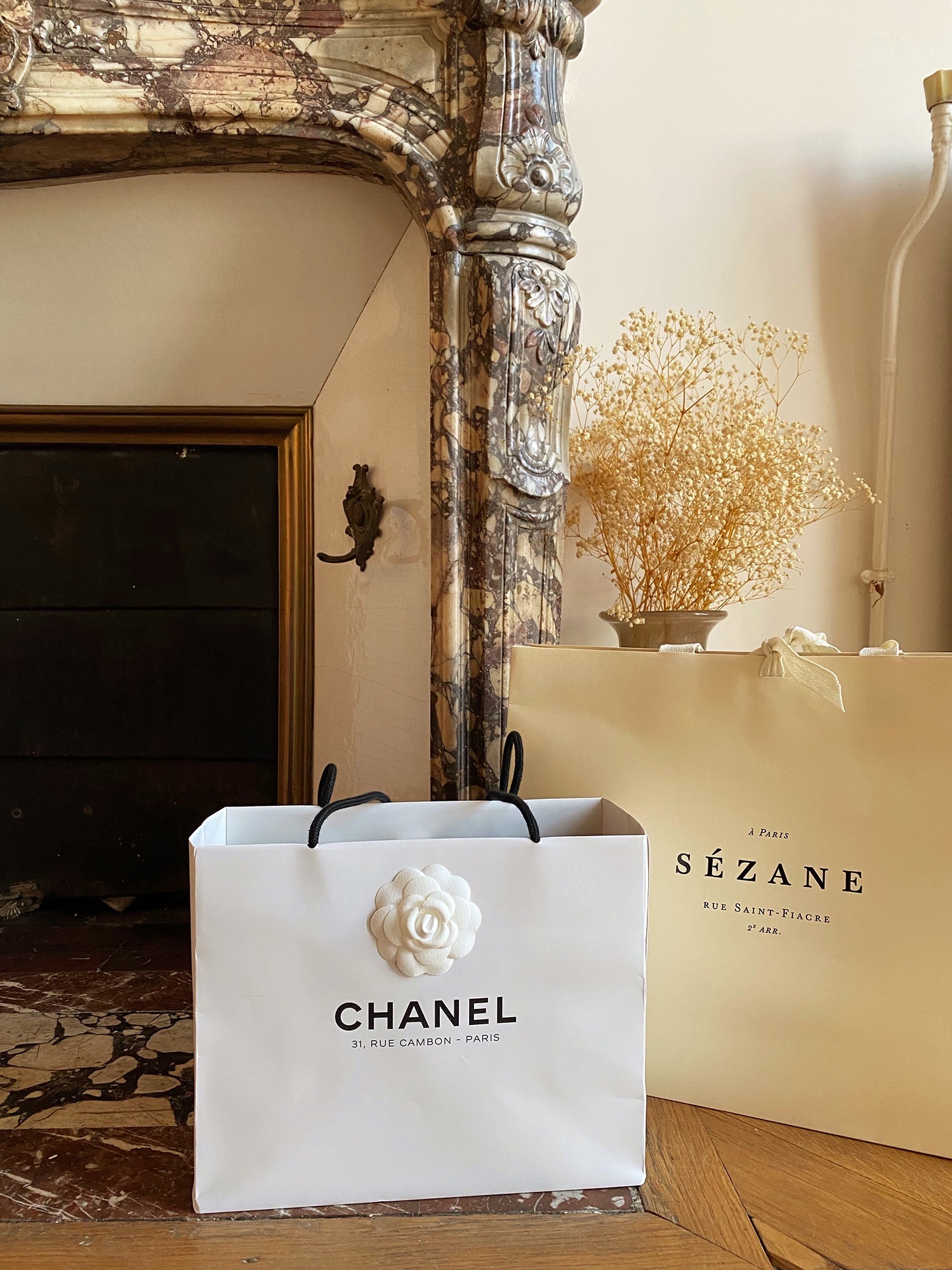 Coco & Vera - Sezane shopping bag, Chanel shopping bag