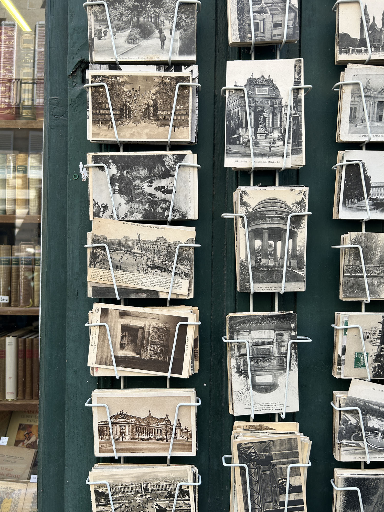 Coco & Voltaire - Postcards at a vintage bookshop in the sixth arrondissement of Paris