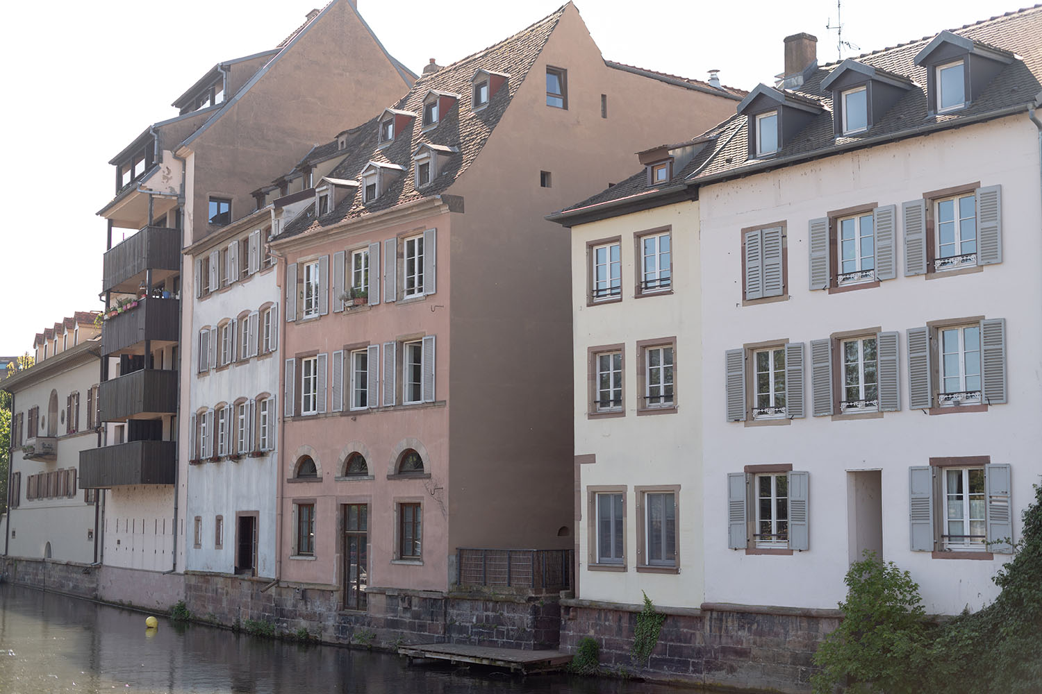 Coco & Vera - Canal-side buildings in La Petite France, Strasbourg