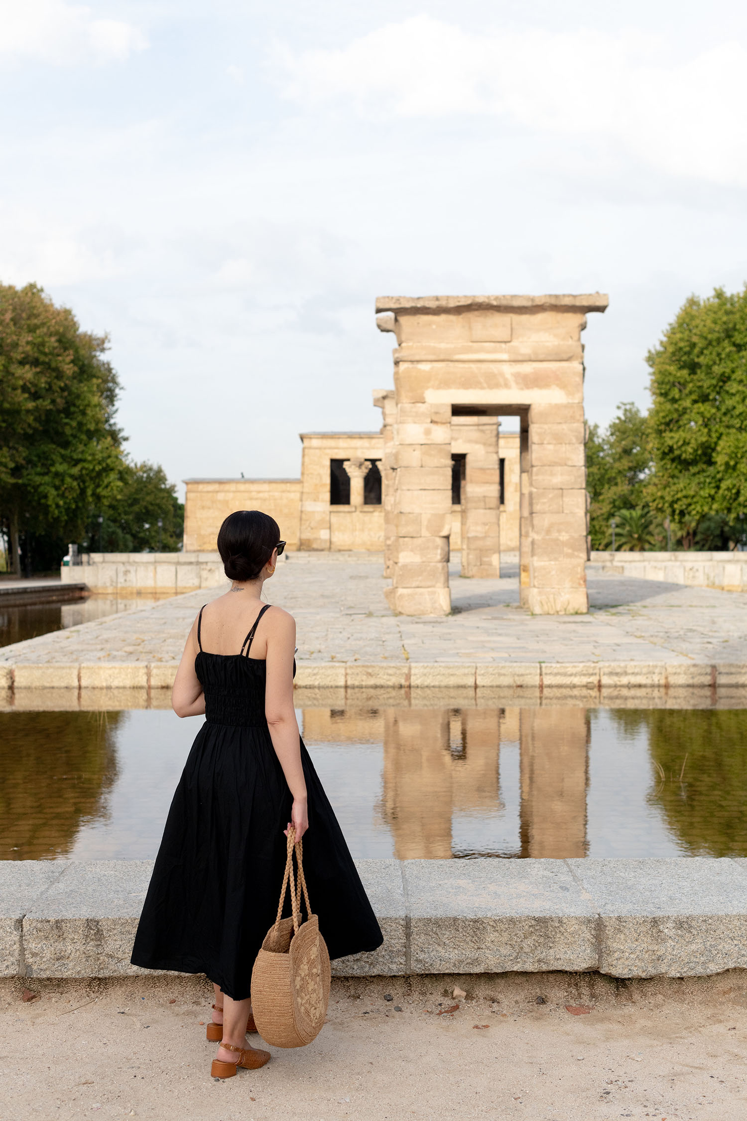 Coco & Voltaire - H&M dress, Sezane slingbacks, Sezane June bag
