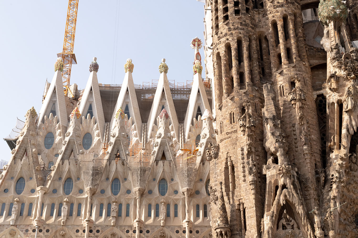 Coco & Voltaire - La Sagrada Familia cathedral in Barcelona, Spain